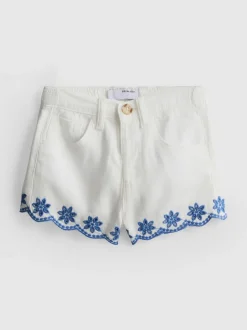 1,5–9 Jahre | Bestickte Jeansshorts