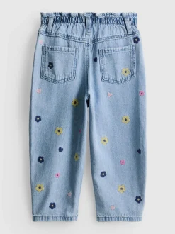 1–9 Jahre | Bestickte Mom-Jeans