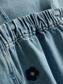 1,5–9 Jahre | Besticktes Jeanskleid
