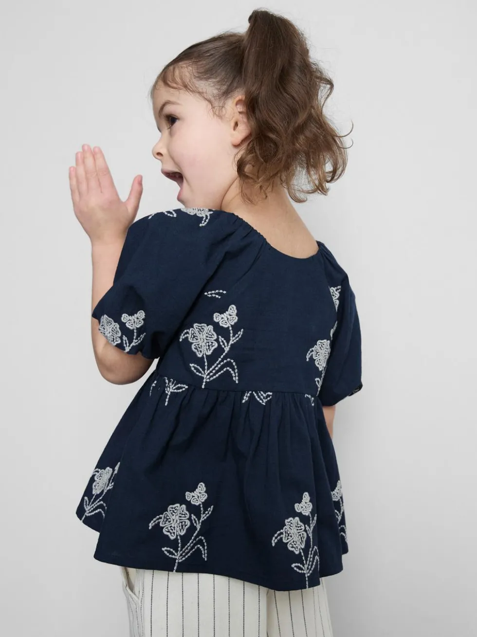 1,5–9 Jahre | Bluse mit Blumenmuster