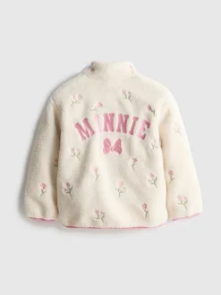 1–9 Jahre | „Disney Minnie Maus“ Borgjacke mit Trichterkragen