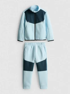 1–9 Jahre | Eingefasste Active-Trainingsjacke und Jogginghose im Set