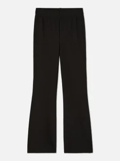 7–15 Jahre | Gerippte Leggings mit ausgestelltem Bein
