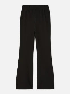 7–15 Jahre | Gerippte Leggings mit ausgestelltem Bein