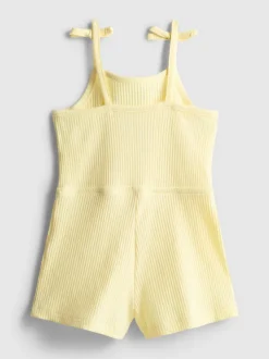 1,5–9 Jahre | Gerippter Playsuit