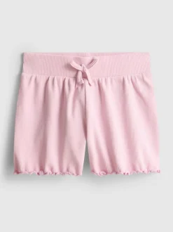 1,5–8 Jahre | Gerippte Shorts mit gekräuseltem Saum