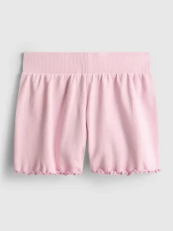 1,5–8 Jahre | Gerippte Shorts mit gekräuseltem Saum