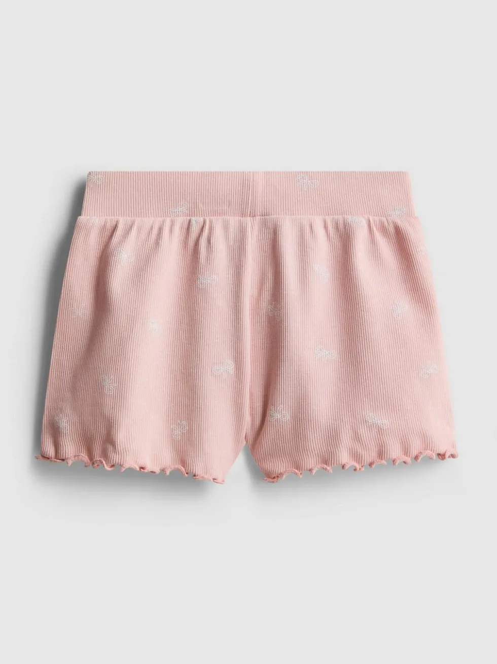 1,5–8 Jahre | Gerippte Shorts mit gekräuseltem Saum