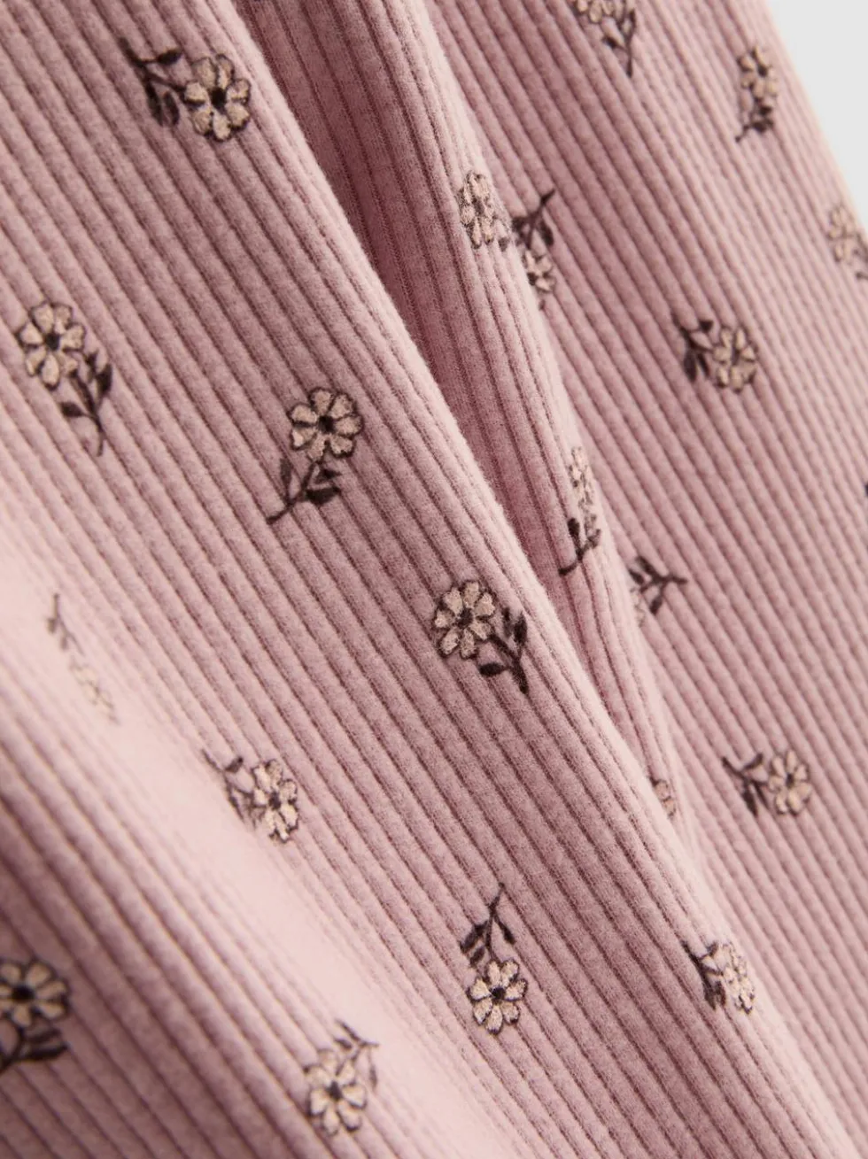 1–9 Jahre | Geripptes Schößchentop und Leggings im Set