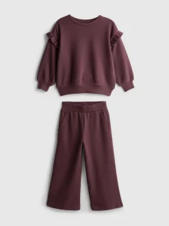 1–9 Jahre | Geripptes Sweatshirt und Jogginghose im Set