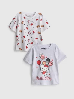 1–9 Jahre | „Hello Kitty“ T-Shirts, 2er-Pack