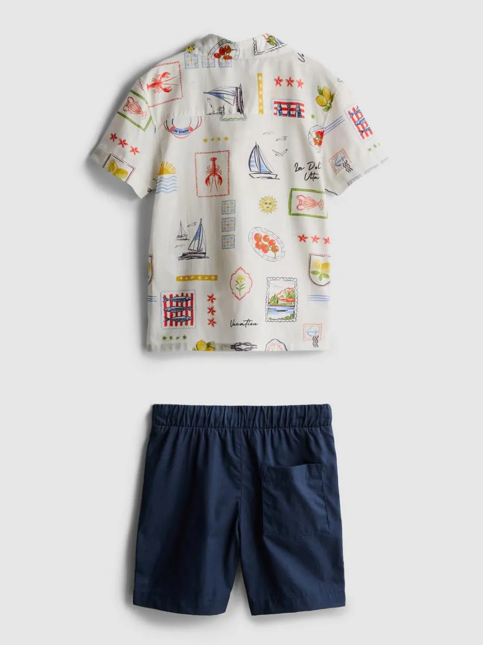 1,5–9 Jahre | Hemd und Shorts mit Print