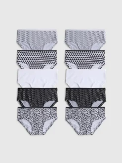 1,5–15 Jahre | Hipster-Slips mit Print, 10er-Pack