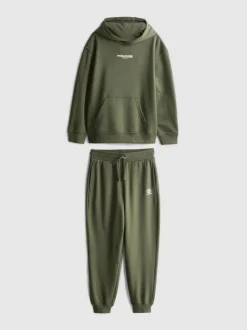 7–15 Jahre | Hoodie und Jogginghose mit Bündchen im Set