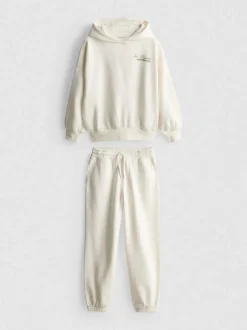 7–15 Jahre | Hoodie und Jogginghose mit hohem Baumwollanteil