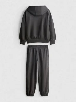 7–15 Jahre | Hoodie und Jogginghose mit hohem Baumwollanteil