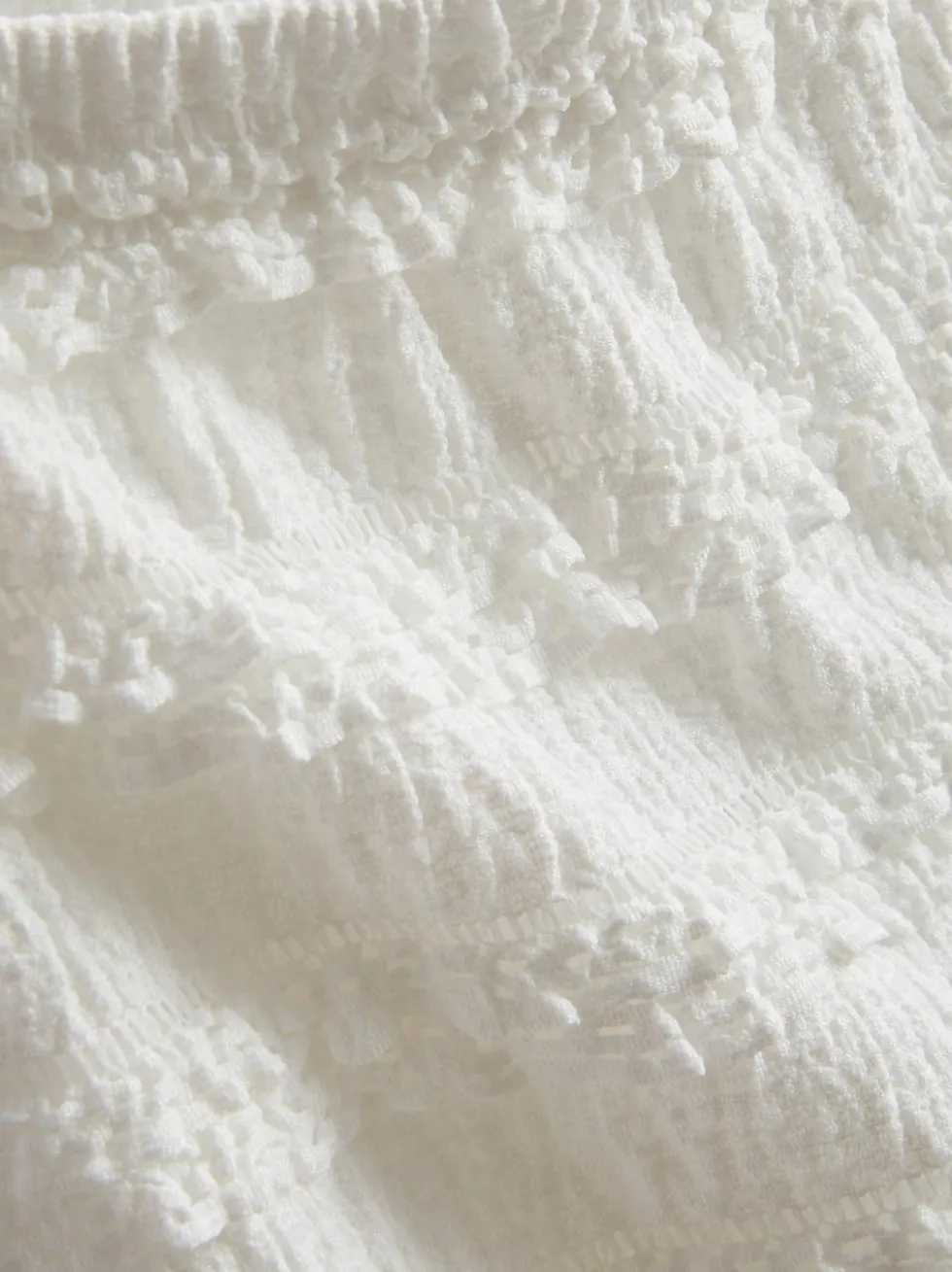 1,5–9 Jahre | Hose in Knitteroptik mit Rüschen