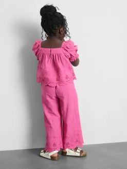 1,5–8 Jahre | Hose mit Lochstickerei