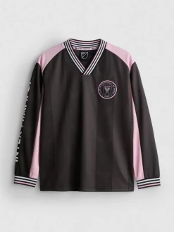 7–15 Jahre | „Inter Miami CF“ T-Shirt mit V-Ausschnitt