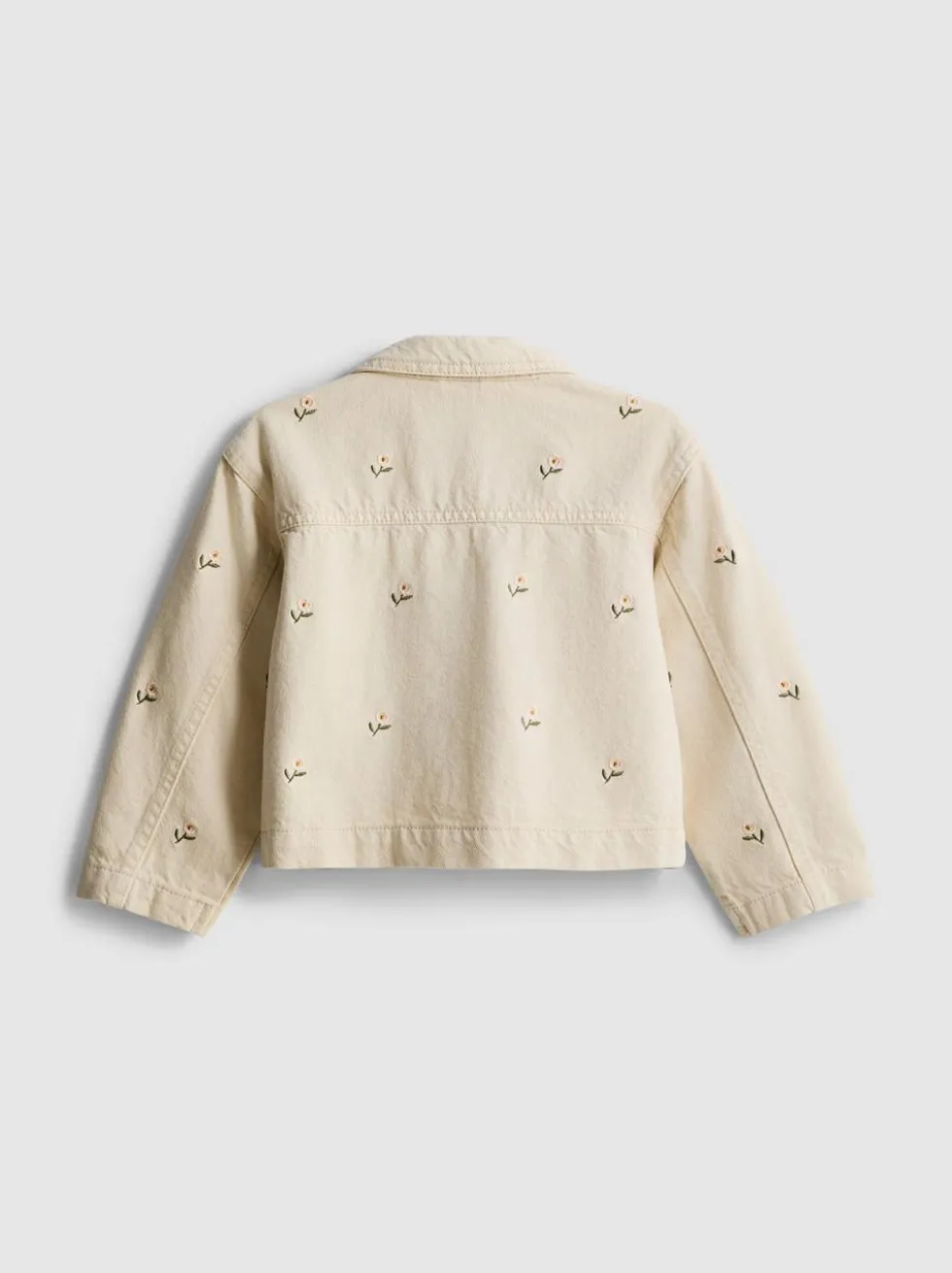 1,5–8 Jahre | Jeansjacke mit Blumenstickerei