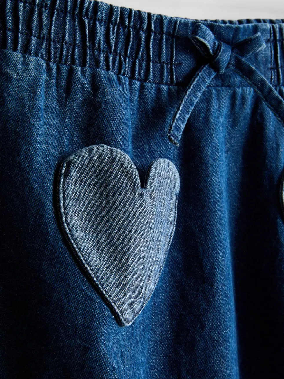 1,5–8 Jahre | Jeansrock mit herzförmigen Taschen