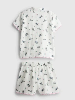 5–15 Jahre | Kurzer „Disney Stitch“ Hemdschlafanzug