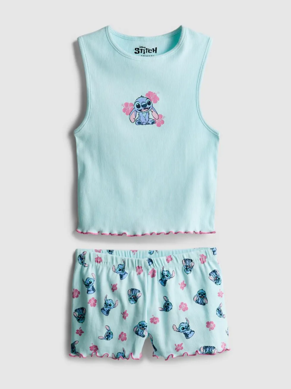 5–15 Jahre | Kurzer „Disney Stitch“ Schlafanzug