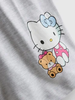 5–15 Jahre | Kurzer „Hello Kitty“ Schlafanzug mit geradem Top, 2er-Pack