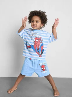 1,5–10 Jahre | Kurzer „MARVEL Spider-Man“ Schlafanzug