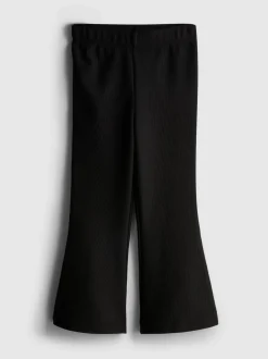 1,5–8 Jahre | Leggings mit Ottoman-Struktur und ausgestelltem Bein