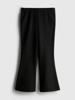 1,5–8 Jahre | Leggings mit Ottoman-Struktur und ausgestelltem Bein