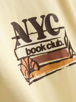 7–15 Jahre | Oversized-T-Shirt mit „New York City“ Grafik