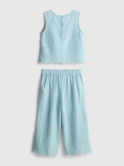 1,5–9 Jahre | Ärmellose Bluse und Hose im Set