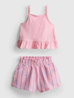 1–9 Jahre | Schößchentop und Shorts im Set