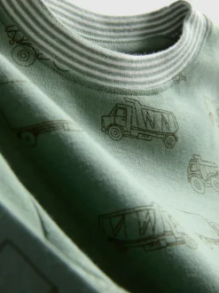 1–9 Jahre | Schlafanzug mit Auto-Grafik