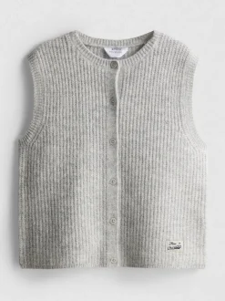7–15 Jahre | Strickweste mit Knopfleiste