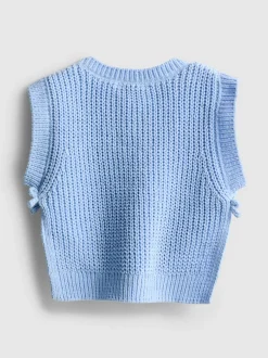 1,5–8 Jahre | Strickweste mit Schleifen