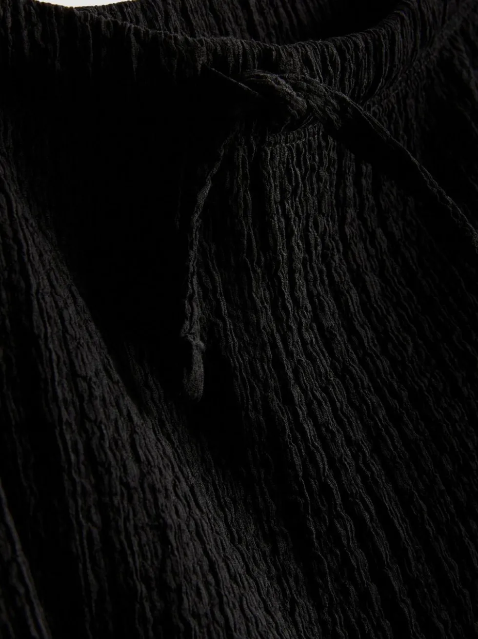 7–15 Jahre | Strukturierte Ballonhose in Knitteroptik