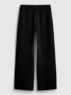 7–15 Jahre | Strukturierte Hose in Knitteroptik