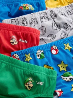 1,5–10 Jahre | „Super Mario“ Slips, 6er-Pack