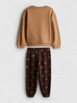 1–9 Jahre | Sweatshirt und Jogginghose mit hohem Baumwollanteil