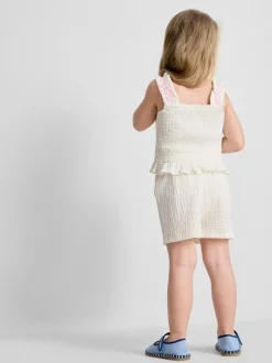 1,5–8 Jahre | Top und Shorts in Knitteroptik