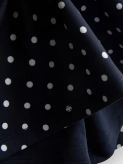 7–15 Jahre | Trägerkleid mit Pünktchenmuster