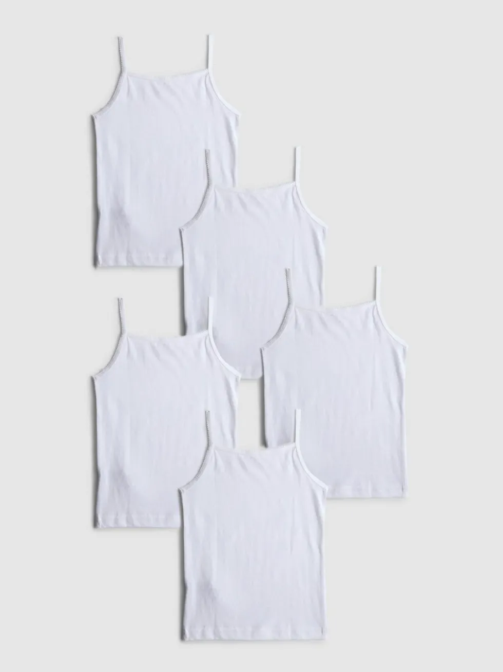1,5–15 Jahre | Trägertops, 5er-Pack