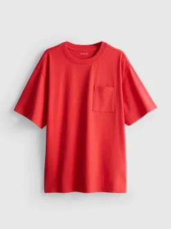 7–15 Jahre | T-Shirt aus reiner Baumwolle im Washed-Look