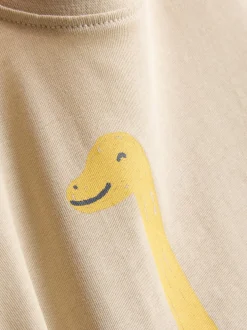 1–9 Jahre | T-Shirt aus reiner Baumwolle mit Print