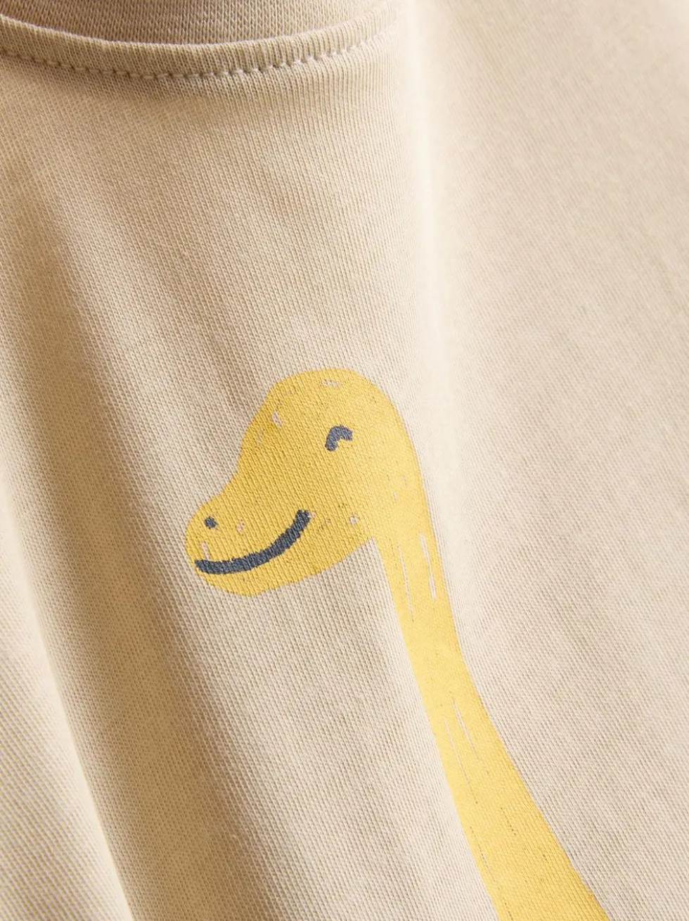 1–9 Jahre | T-Shirt aus reiner Baumwolle mit Print