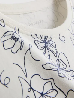 7-15 Jahre | T-Shirt aus reiner Baumwolle mit Print