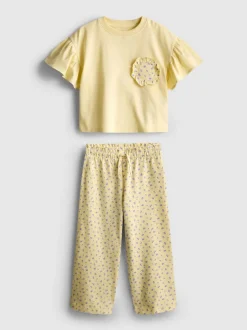 1,5–9 Jahre | T-Shirt mit Rüschen und Hose