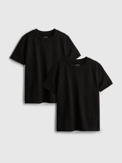 1,5–7 Jahre | T-Shirts aus reiner Baumwolle, 2er-Pack